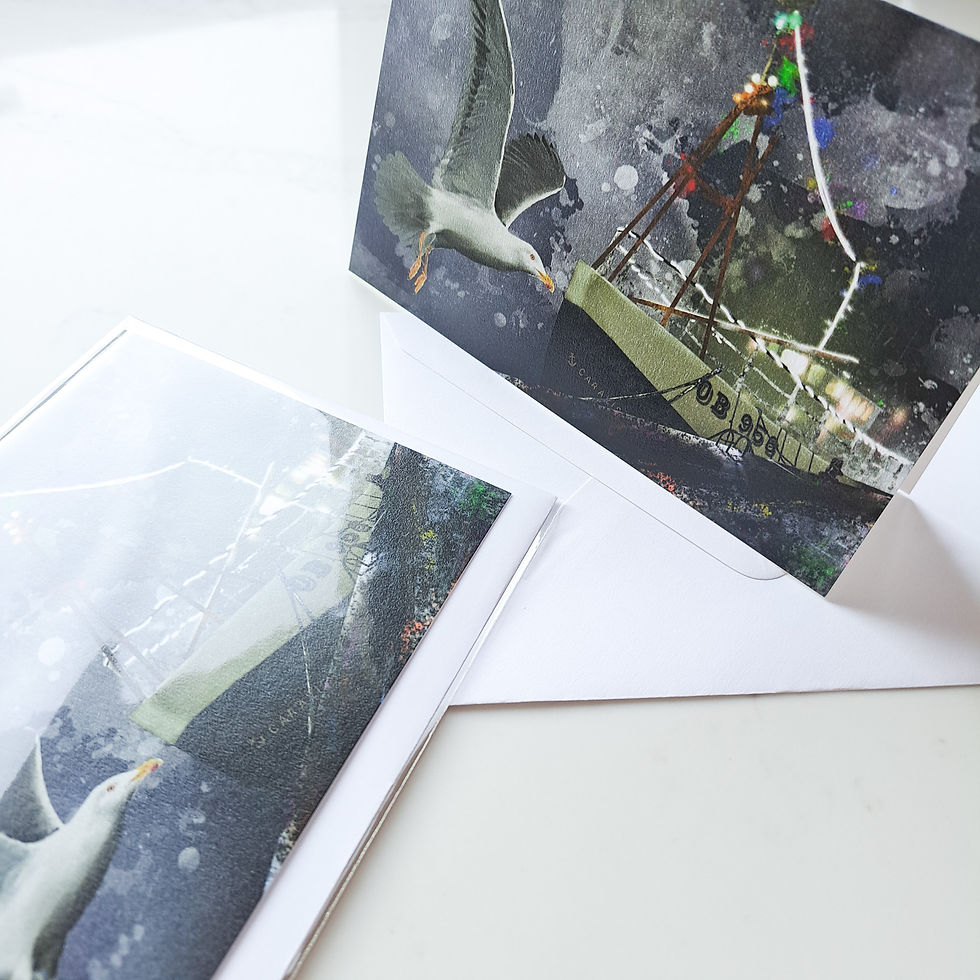 Thumbnail: Mallaig Seagull Card