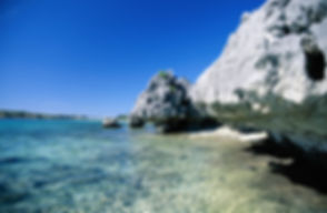 Strand-Felsen