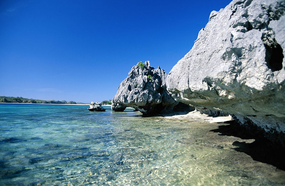 Tropical Beach Scene