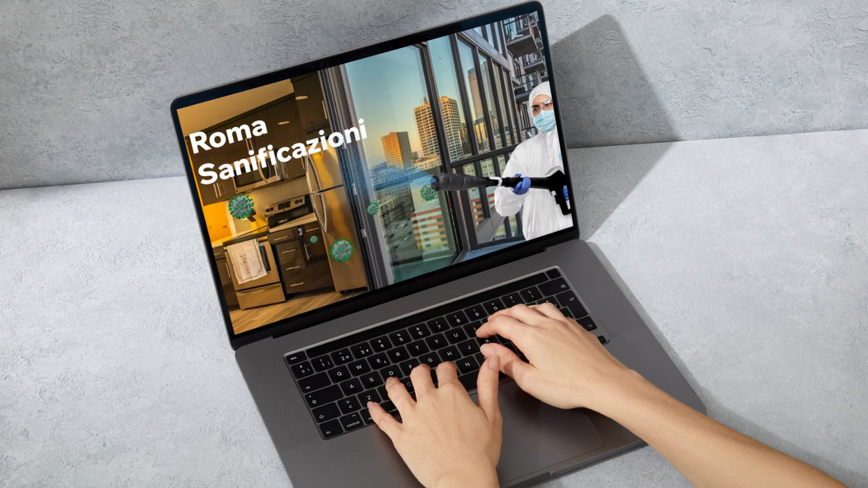 Sito professionale per imprese di pulizie e sanificazioni con moduli lead integrati.