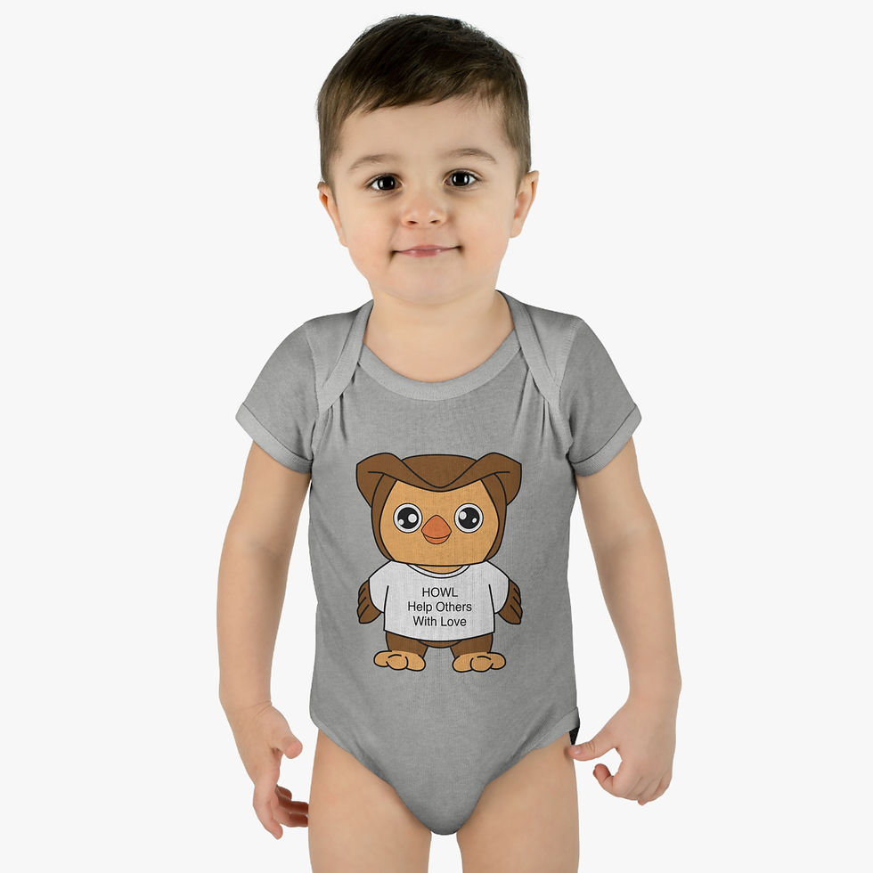 Thumbnail: Howl the Owl® Infant Bodysuit