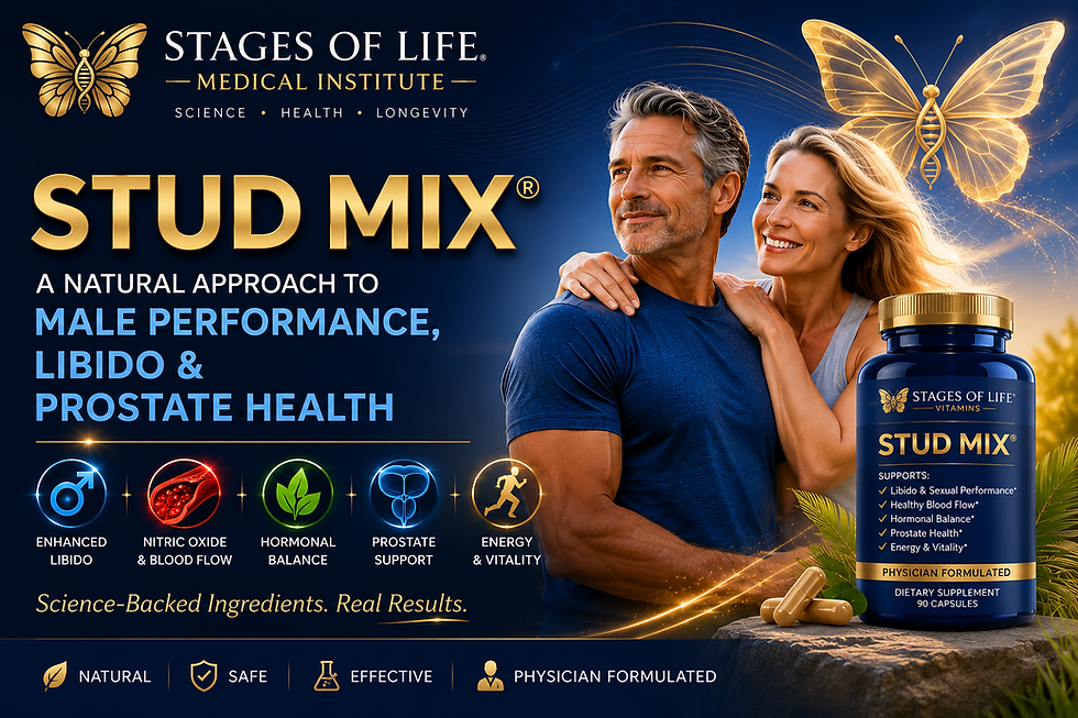 Stud Mix®: A Natural Approach to ED, Male Performance, Libido, and Prostate Treatment