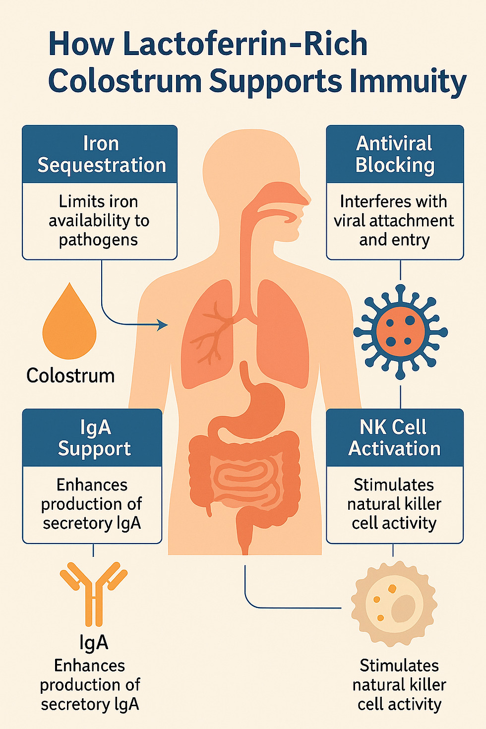 Lactoferrin for sleep and immune system