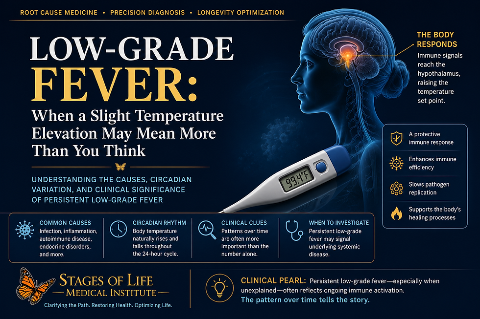 persistent low-grade fever may signal hidden disease, including chronic infection, autoimmune conditions, endocrine disorders, inflammation, and other serious causes requiring medical evaluation.