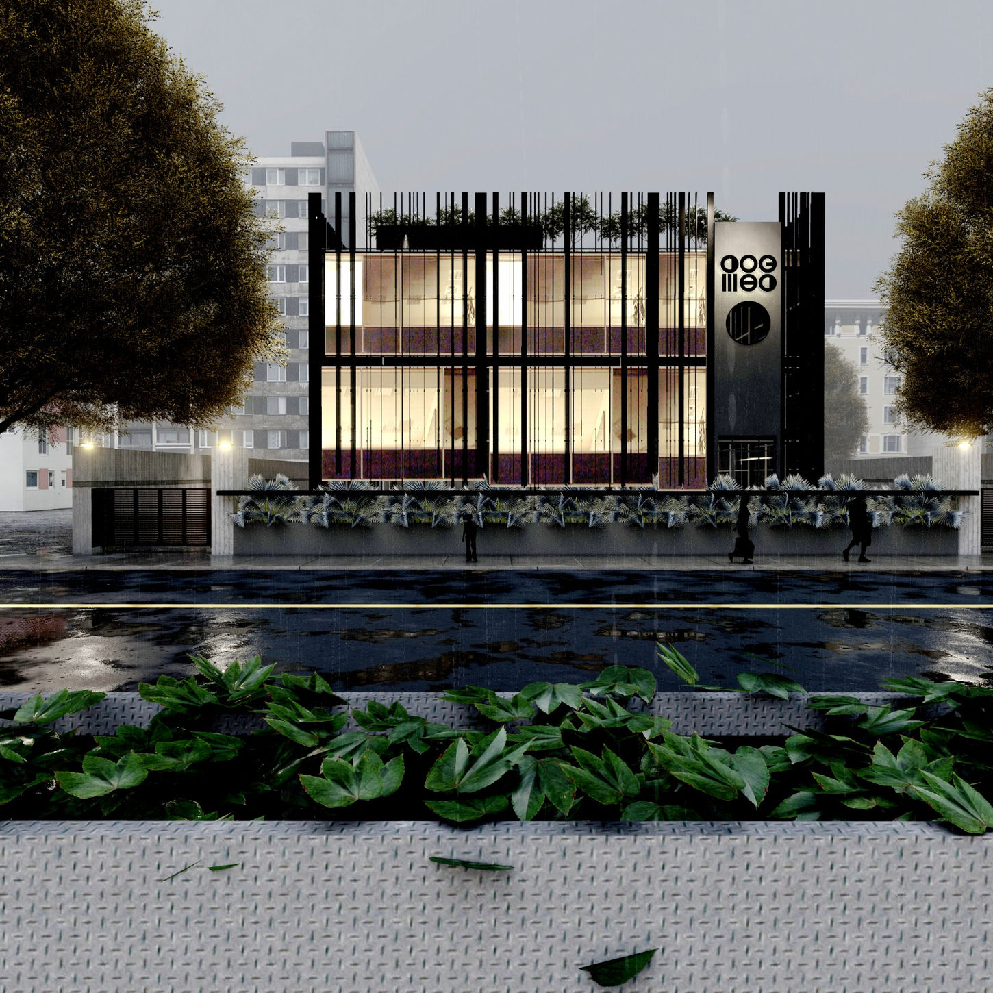 Commercial architecture design