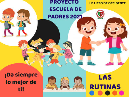 Organización de rutinas - Primaria
