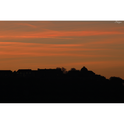 Coucher de soleil sur Langres 2