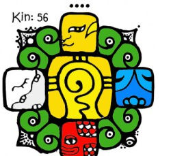Kin 56: Guerreiro Autoexistente Amarelo [Inteligência]