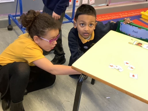 Year 1 enjoyed their right to an education (UNCRC Article 28) by using magnets to investigate what is magnetic and non-magnetic.