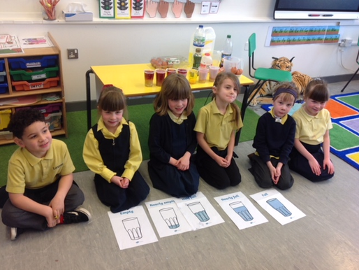 Year 1 Birch have been learning about capacity. We used different measurements to make a magic potio