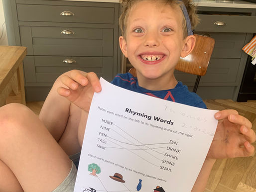 What lovely Maths and English work that this pupil in Puffin class has completed. Keep it up !