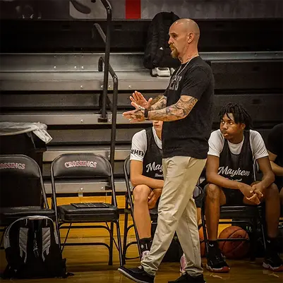Coach Todd Robinson, Program Director of Texas Mayhem Basketball