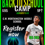 Back to School Basketball Camp Texas Mayhem