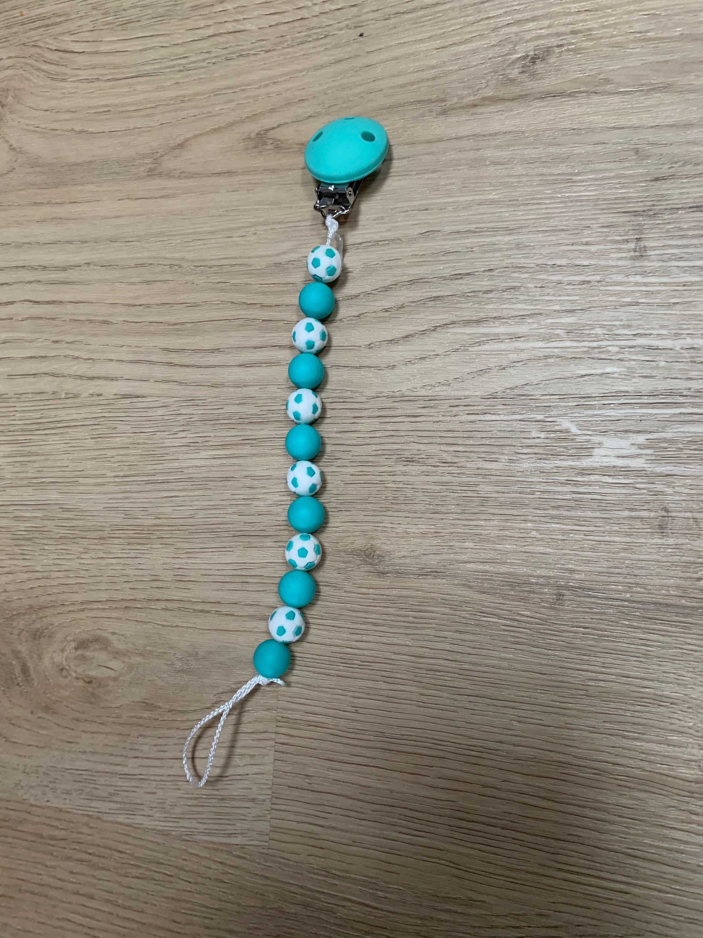 Nuggikette Fussball Türkis