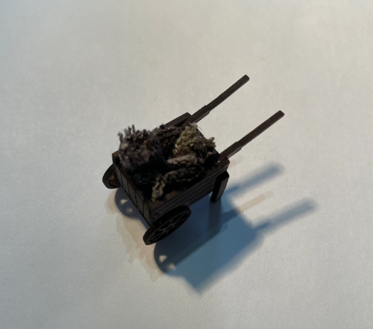 Thumbnail: 1/48th kit, Market Hand Cart, quarter scale