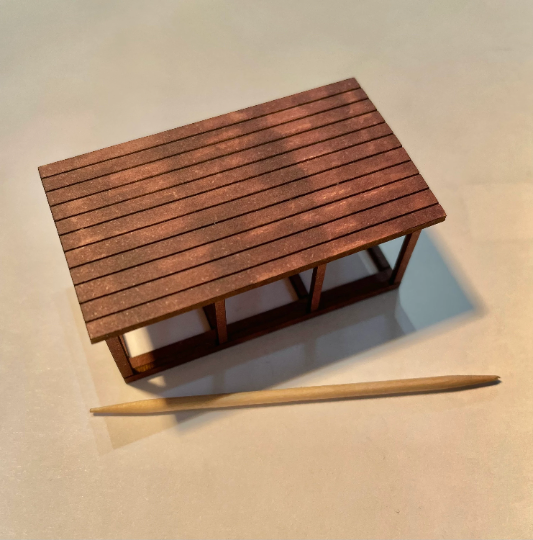 1/48th kit banqueting table, quarter scale
