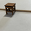 Thumbnail: 1/48th kit small side table, quarter scale