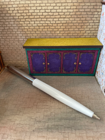 Thumbnail: 1/24th kit, shabby chic sideboard (half scale)