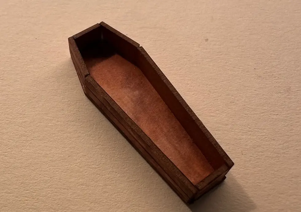 Thumbnail: 1/48th kit, coffins, 2 pack, quarter scale