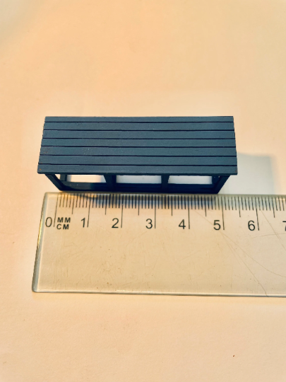 Thumbnail: 1/48th kit, slim banqueting table, quarter scale
