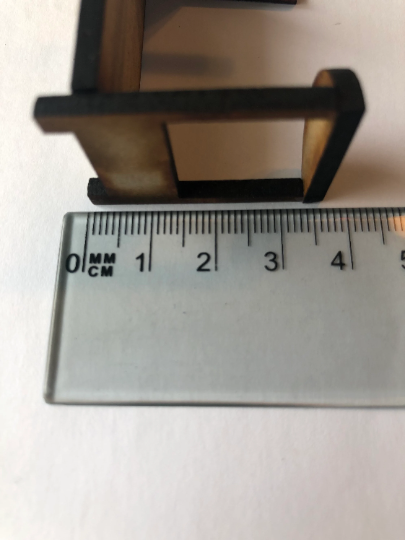 Thumbnail: 1/48th kit canopy bed, quarter scale
