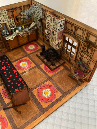 Thumbnail: 1/48th kit, wall panels, (floor and windows sold separately), quarter scale