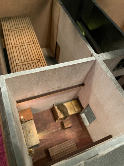 Thumbnail: 1/48th kit, Victorian bed, quarter scale