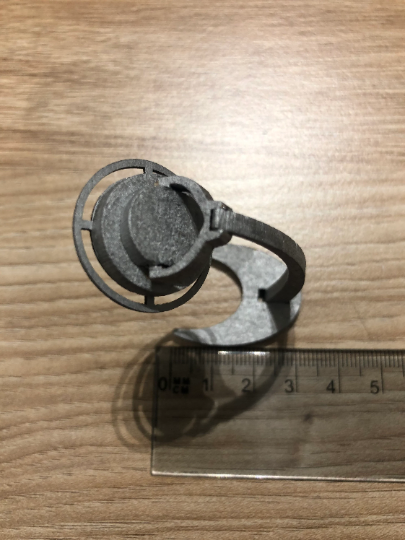 Thumbnail: 1/48th kit surgical light, quarter scale