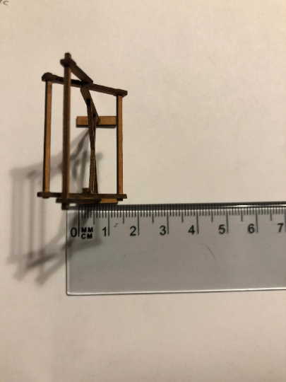 Thumbnail: 1/24th kit tapestry stand (half scale)