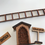 Thumbnail: 1/48th kit Fairy/santa/elves/witches tonttu door with long ladder, quarter scale
