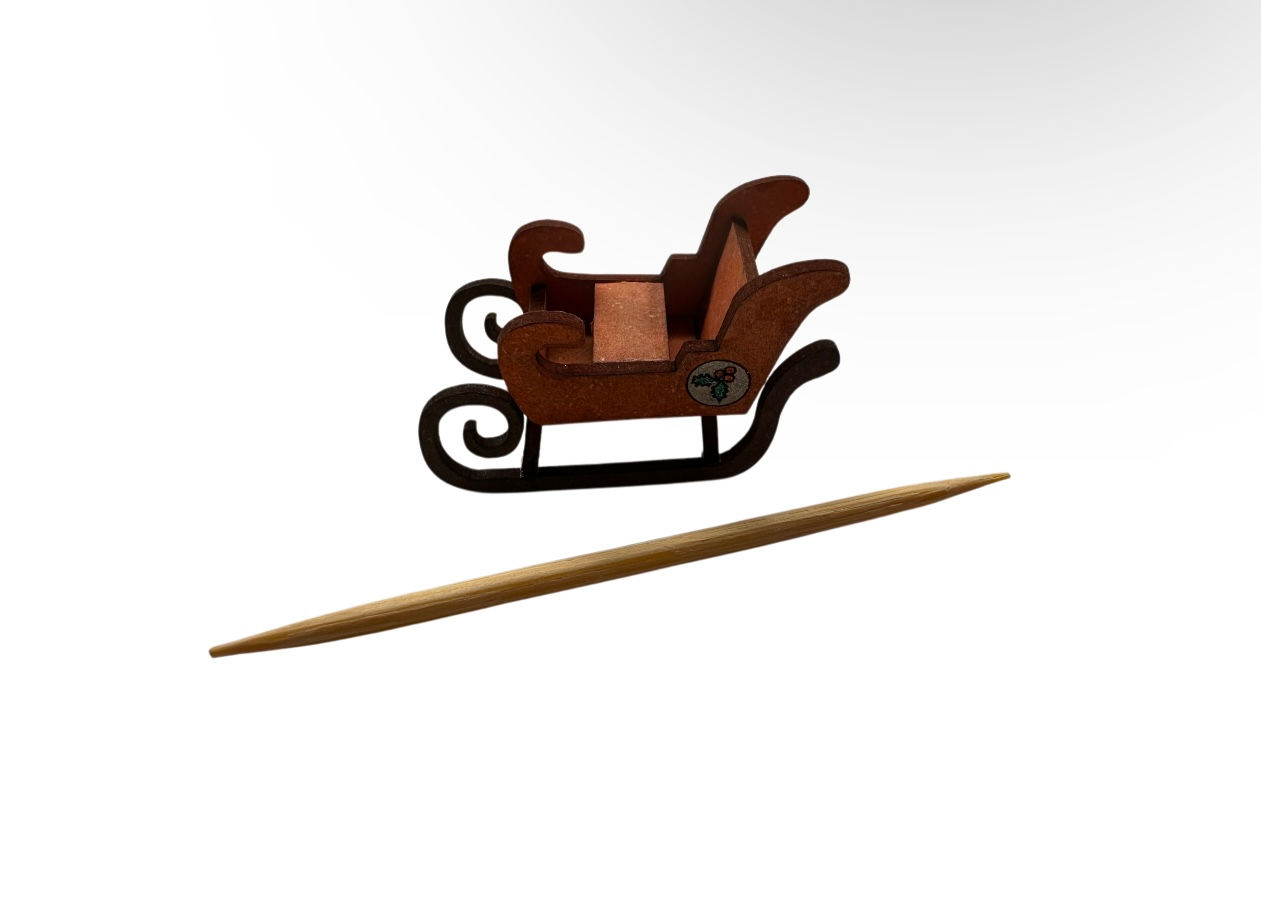 1/48th kit, Holly sleigh, quarter scale