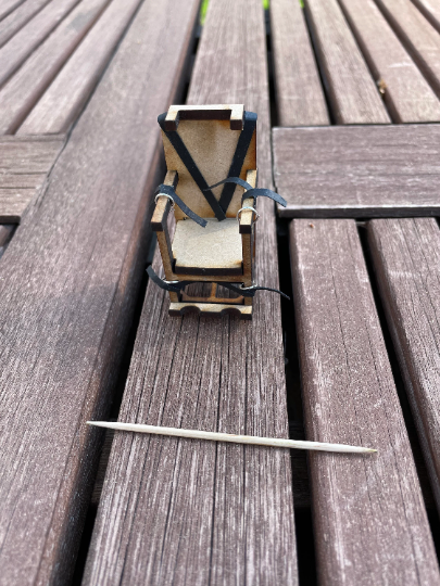 Thumbnail: 1/24th kit, electric chair, (half scale)