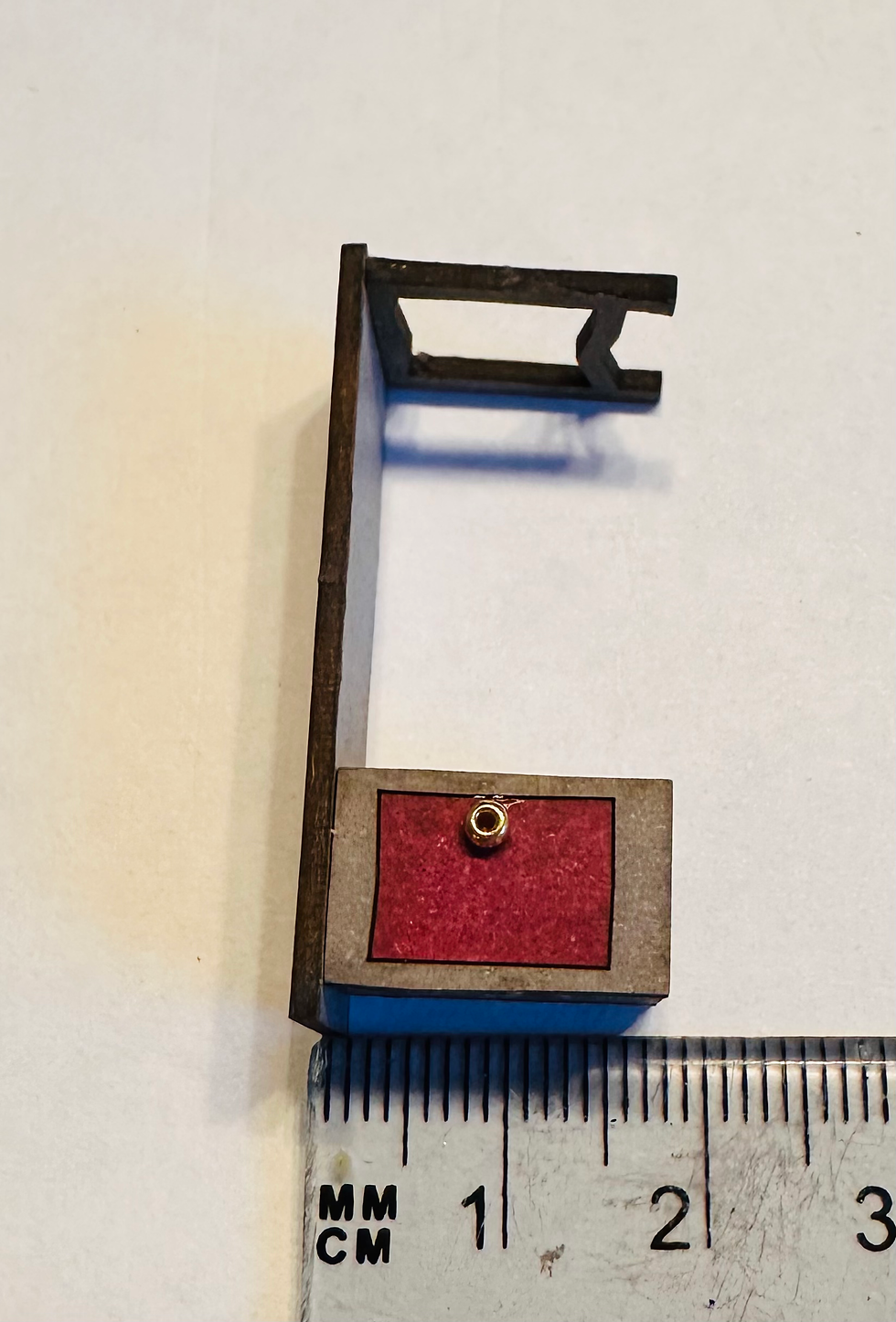 Thumbnail: 1/48th kit, Santa’s workbench and chair, quarter scale