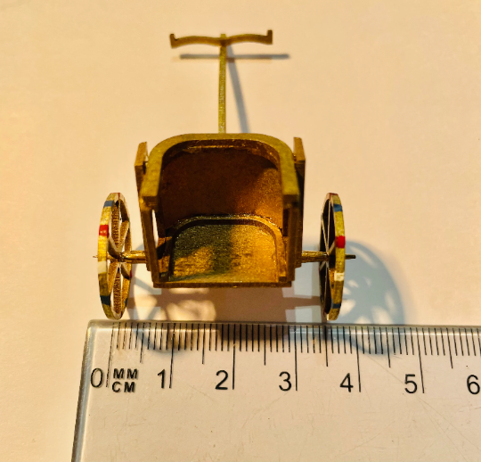 Thumbnail: 1/48th kit, Egyptian chariot, quarter scale