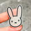 Thumbnail: 1Pcs Luminous Bad Bunny Rabbit Game Eyes Shoe Charms Glowing