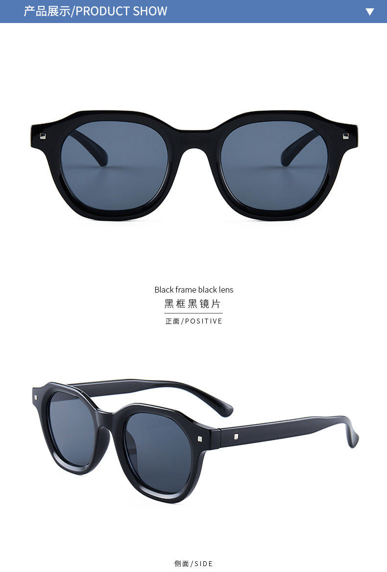 Thumbnail: Fashion Green Frame Yellow Lens Square Sunglasses Women 2024 Brand Design Vintag