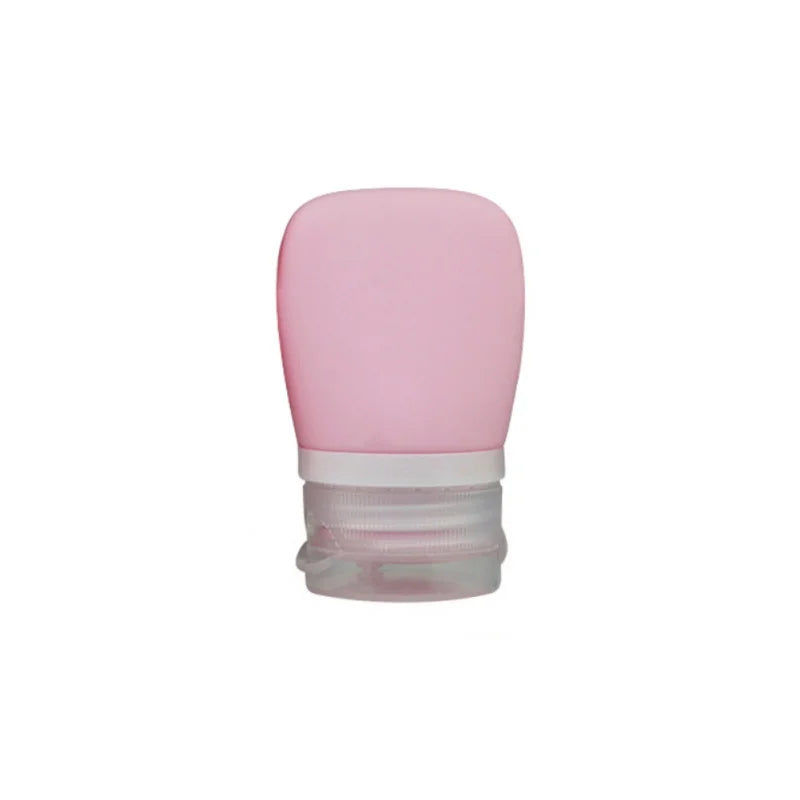 Thumbnail: 30ml/60ml/90ml Silicone Refillable Bottle Facial Cleanser Lotion Gel Hand Washin