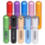 Thumbnail: 10pcs 5ml Perfume Refill Bottle Portable Mini Refillable Spray Jar Scent Pump Em