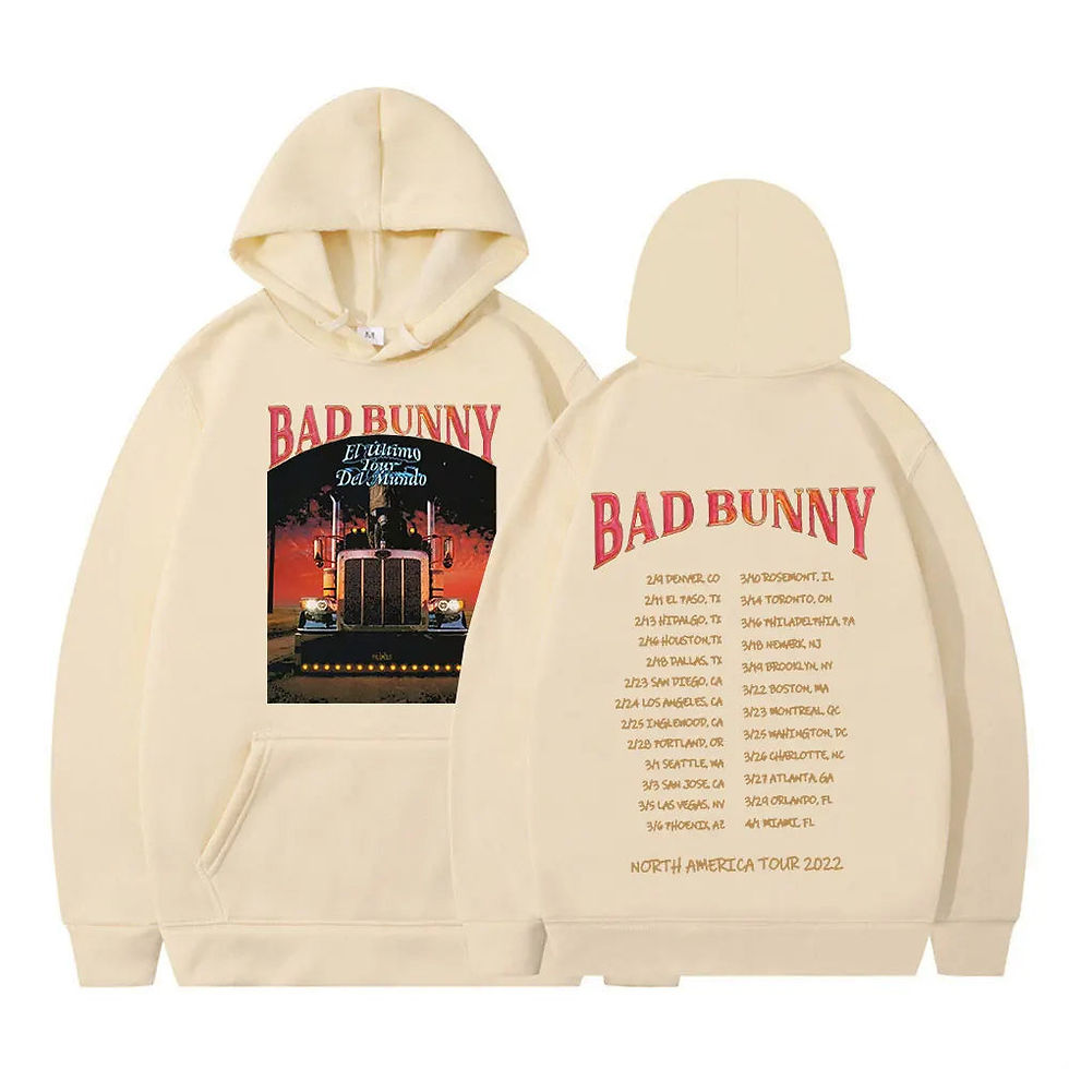 Thumbnail: 2022 Bad Bunny El Ulitimo Tour Delmundo Tour North American Tour Double-sided Pr