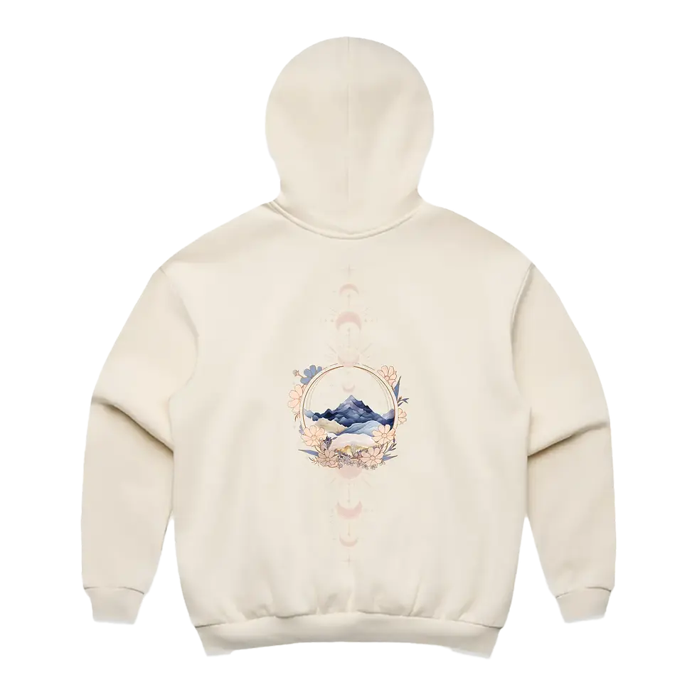 Thumbnail: Velaris Floral Pink | Women's Box Hoodie 