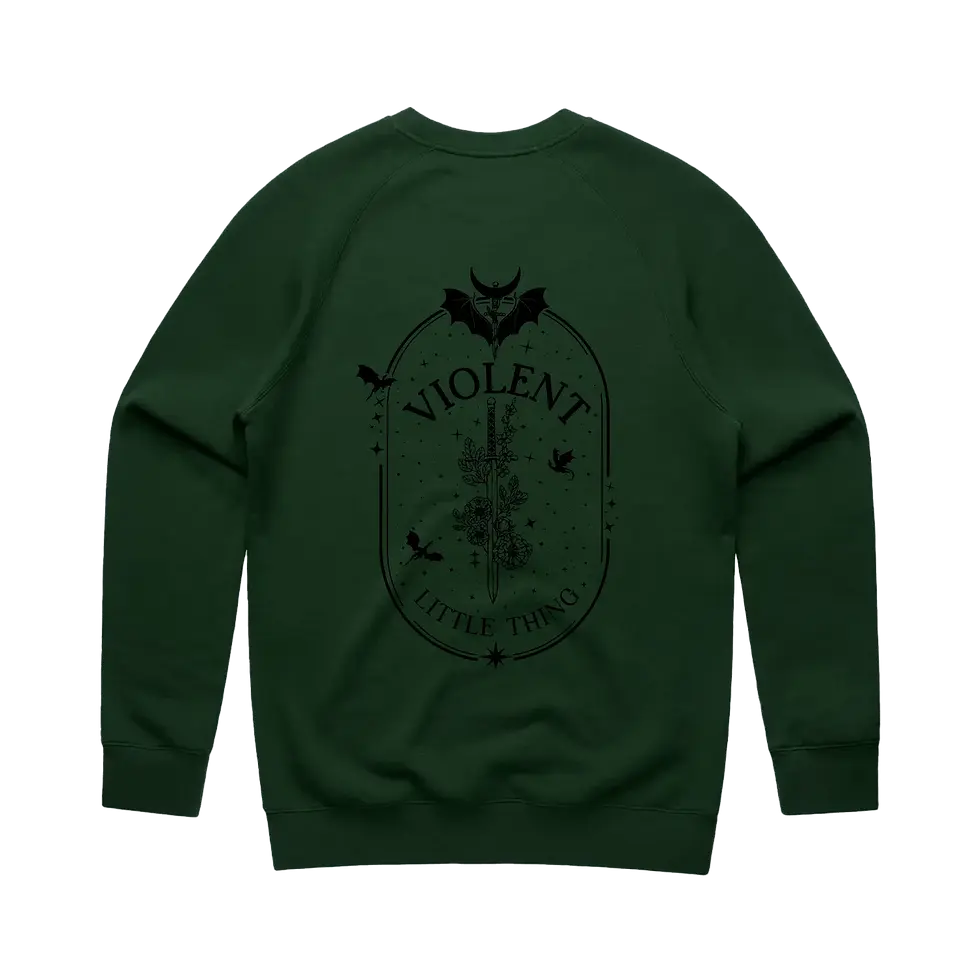 Thumbnail: Violent Little Thing | Unisex Crew Jumper