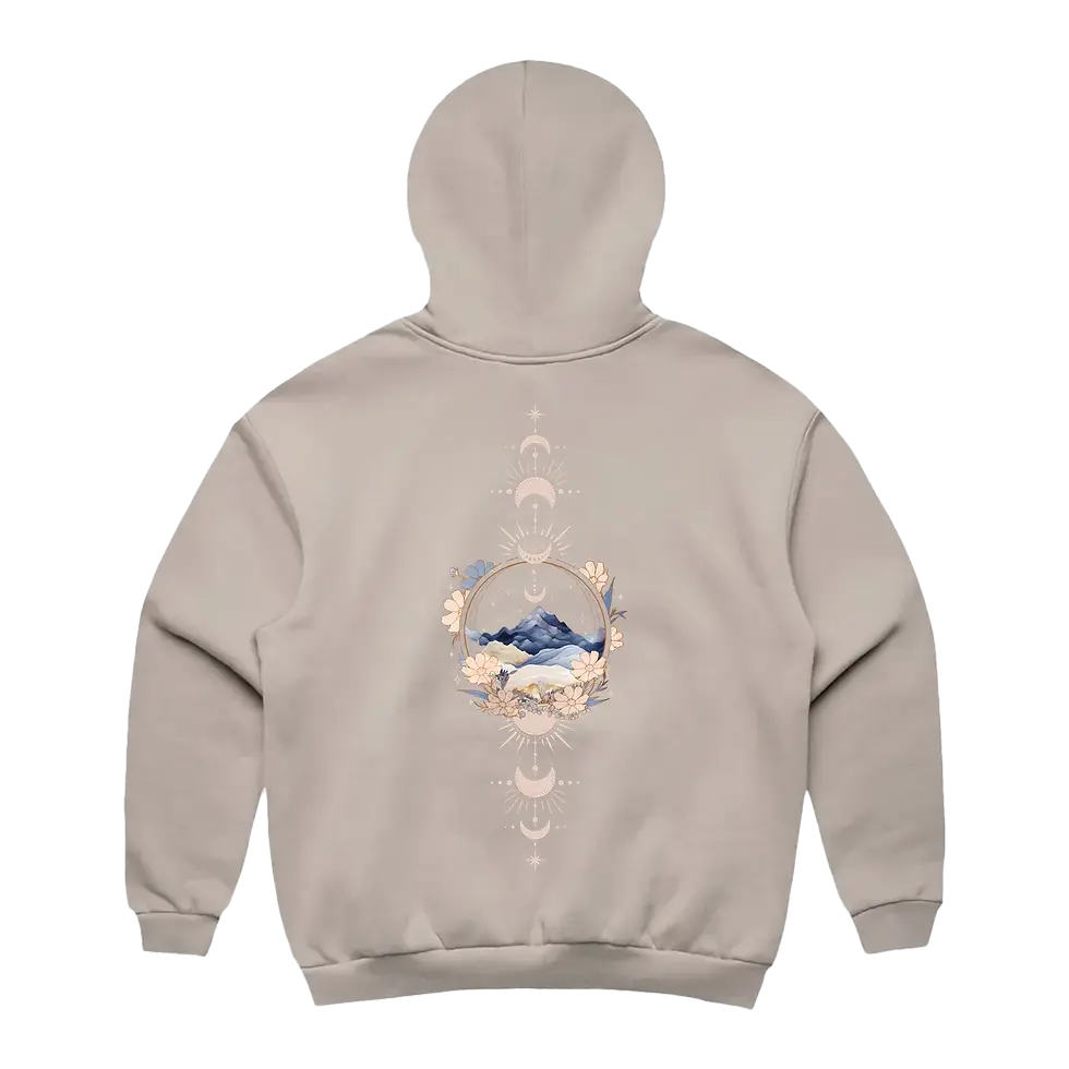Thumbnail: Velaris Floral Pink | Women's Box Hoodie 