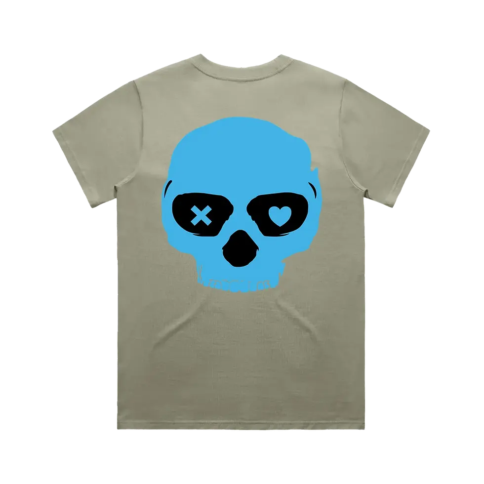 Thumbnail: Lights Out Into Darkness Vanessa Allen cotton tee back view