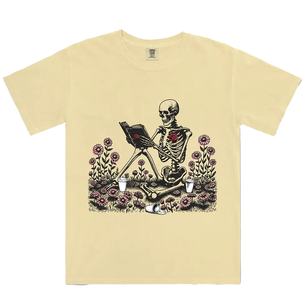 Thumbnail: The Skeleton's Brew | Unisex Heavyweight Tee