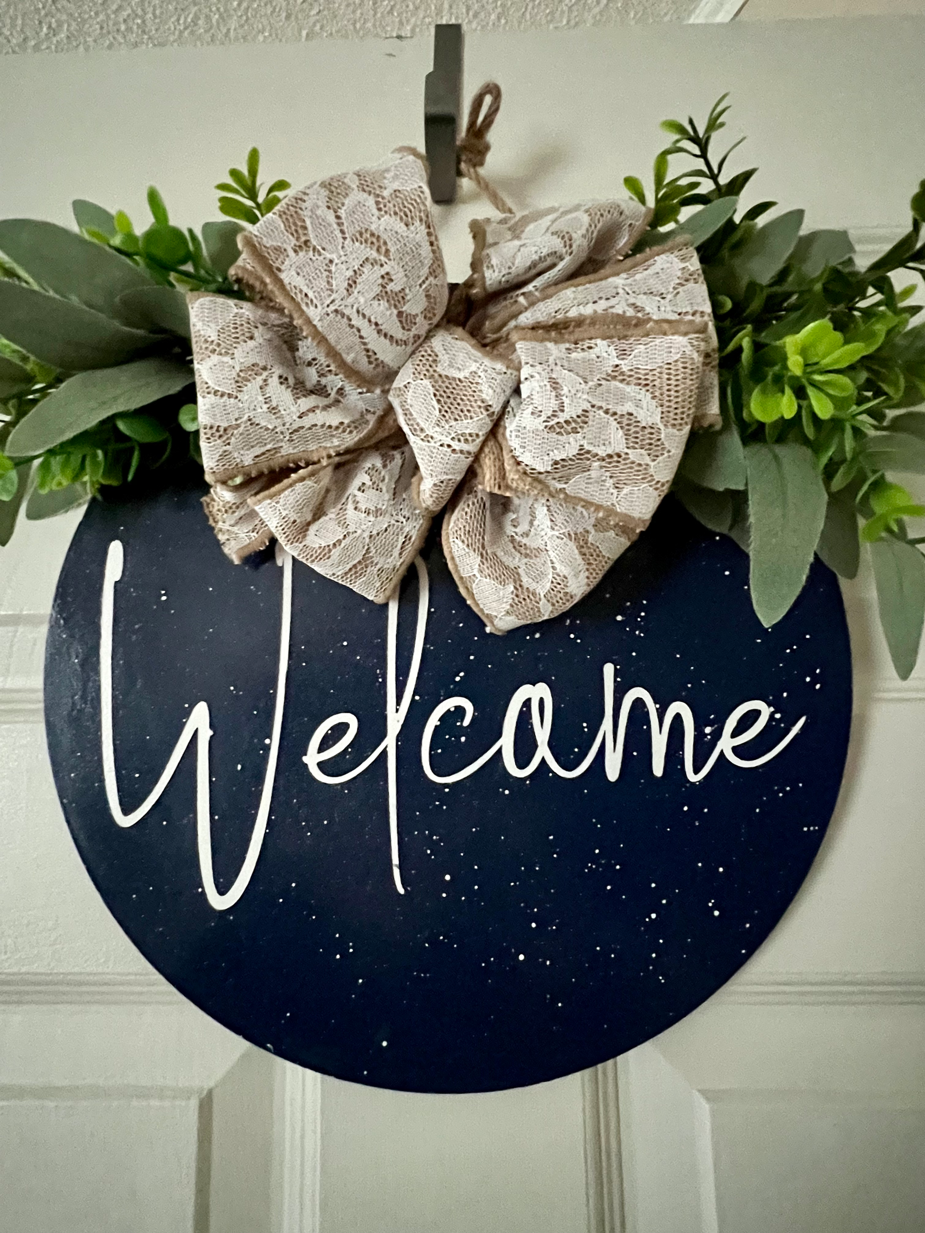 Welcome Front Door Sign