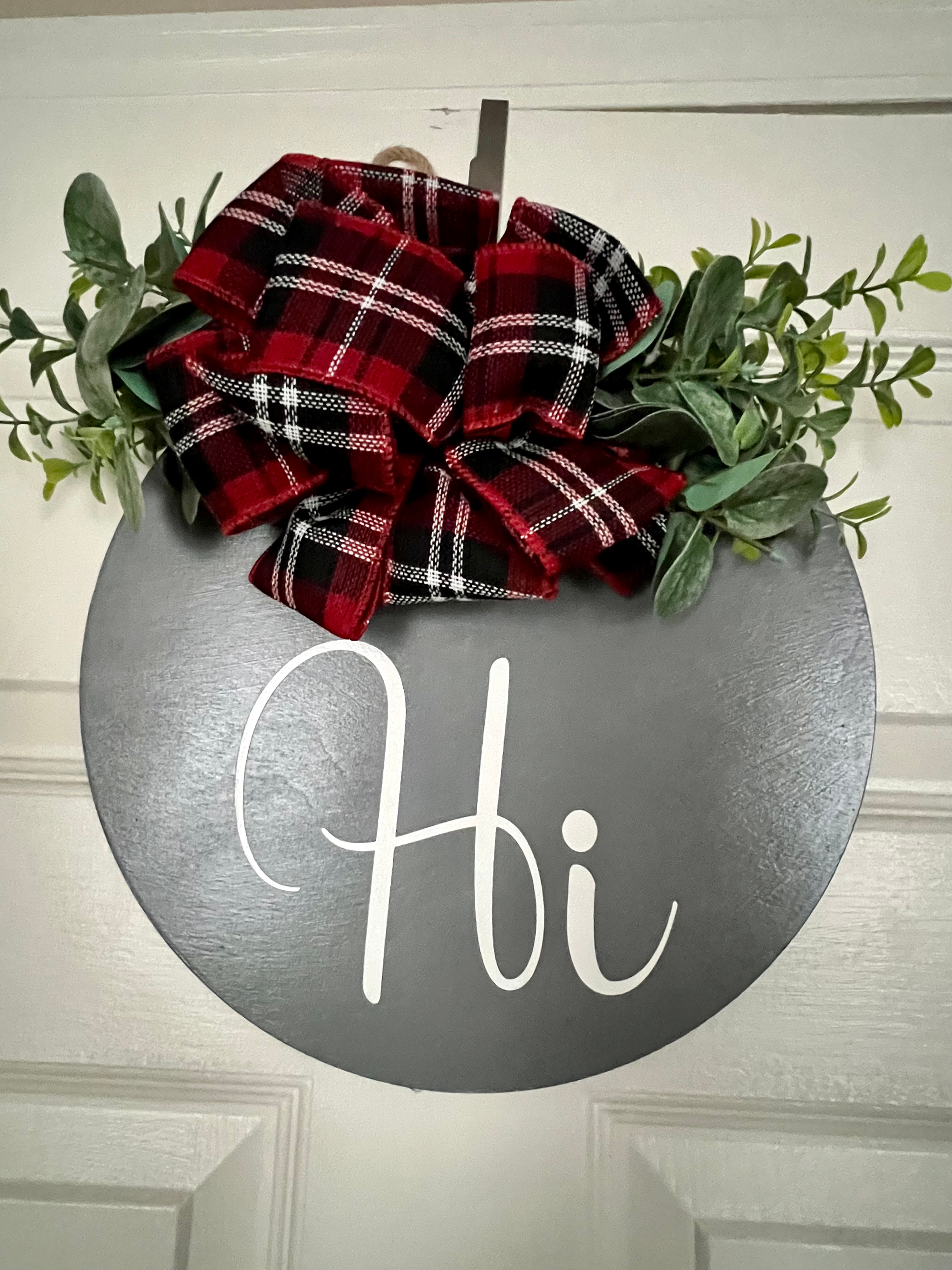 Front Door Sign