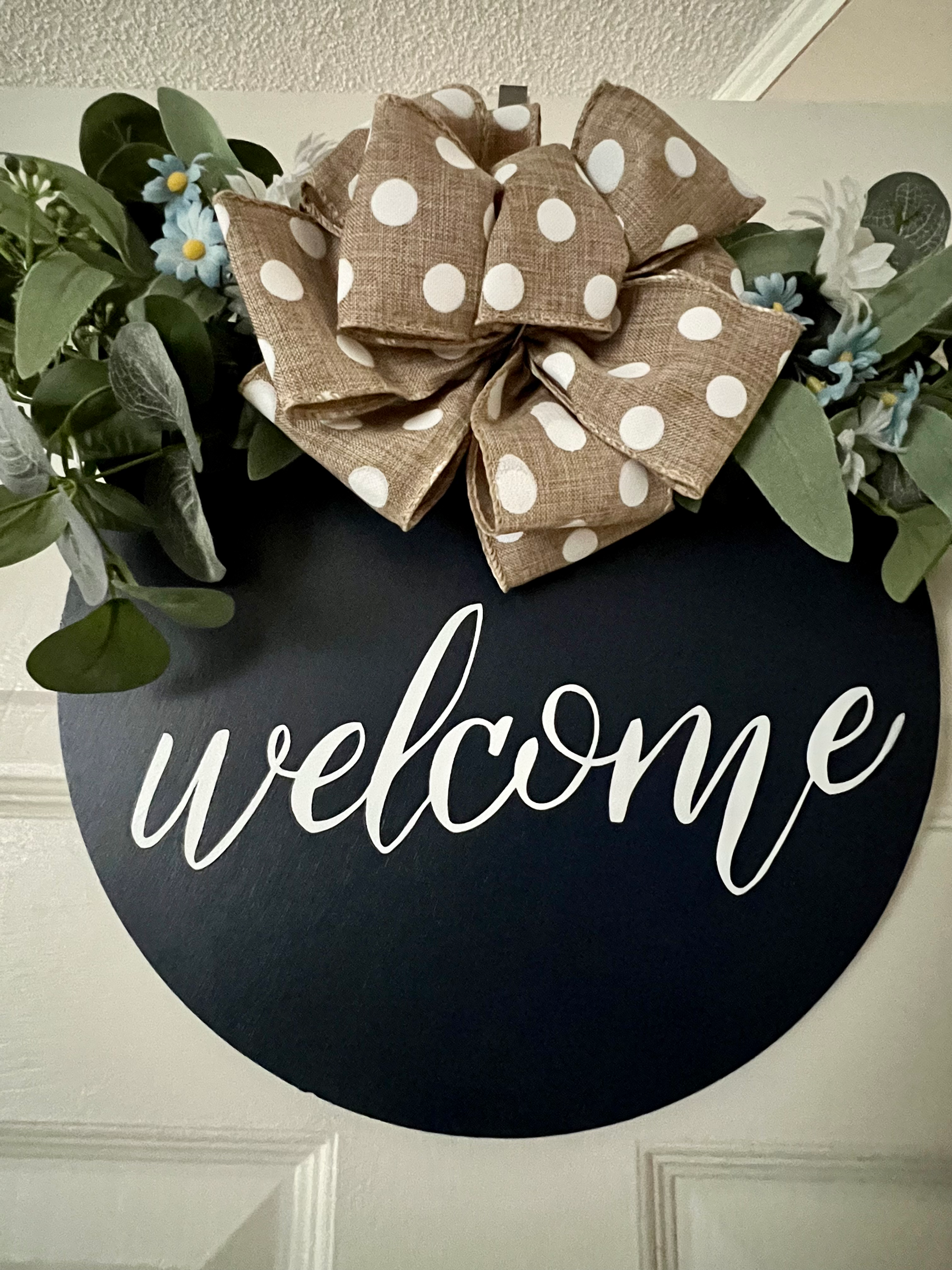 Welcome Front Door Sign