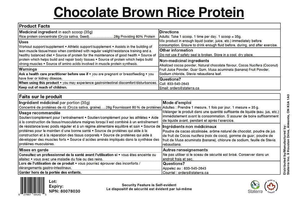 Thumbnail: Organic Brown Rice Protein