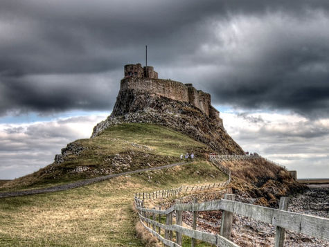 The Holy Island of Lindisfarne Northumberland Rain-Shadow Area