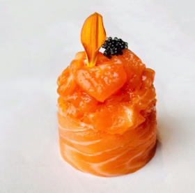 Gunkan Double Salmon